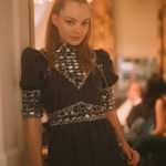 Kristine FROSETH_CHANEL & Charles Finch pre-BAFTA party_February 9th 2019 (2)