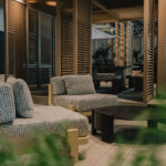 SAOTA x YARDCOM Pavilion featuring OKHA furnituree